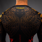 Рашгард - Venum Quetzal Fury Long Sleeve Rashguard - Black/Fury Red/ Tangerine​